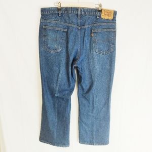 Vintage Mens Levi's Orange Tab Jeans 42x28